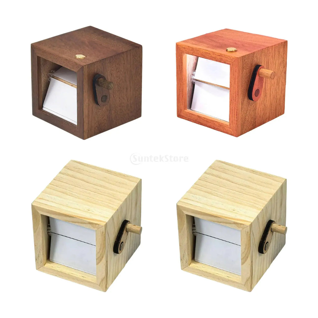 Hand-Cranked Photo Flipbook Display Box
